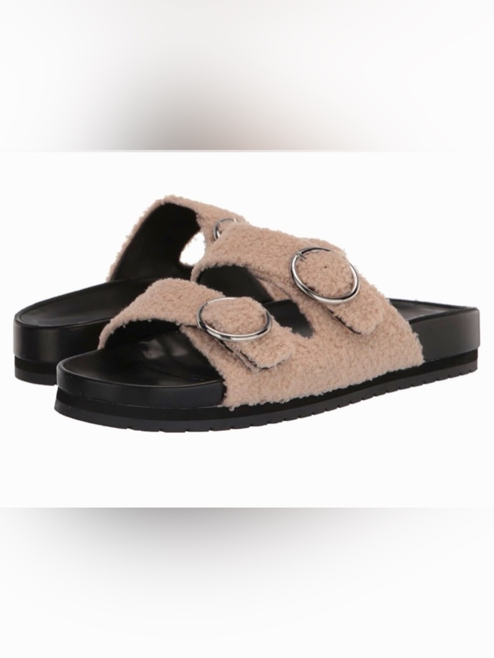 Marc Fisher Women's Keena 2 Platform Shearling Slide